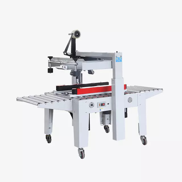 Máy dán thùng carton bán tự động Hualian FXJ-5050A